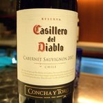 月光仮面 - カッシェロデル・ディアブロ・カベルネ・ソーヴィニヨン’07 （￥3800）