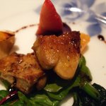 月光仮面 - フレッシュ“フォアグラ”の鉄板焼 （￥2200）