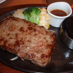 ココス 白石店 - ココス ビーフハンバーグステーキ