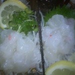 居魚屋　網元 - ぷりぷりっとした伊勢エビのお刺身です！