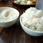 五穀米・大と小