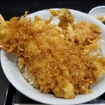 Ginza Tenichi - 大海老天丼・アップ。