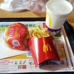 マクドナルド - ベーコンマックポークセット(税込)500円　(2020.08.29)