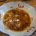 ラーメン そら - 特製タレ完成