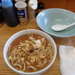ラーメン そら - 麺が最後