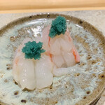 鮨 由う - ・北海道産 牡丹海老