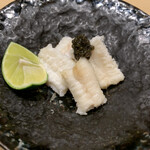 鮨 由う - ・長崎県対馬産穴子の焼き物 キャビア添え
