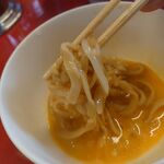 ラーメン二郎 - 生玉子ですき焼き風に♪