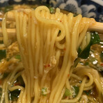 まんしゅう - タマゴレスのストレート細麺