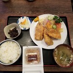 日本料理 はら田 - 鯵フライ定食