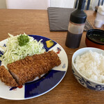 とんかつ石亭 八幡茶屋 - ロースかつ定食