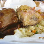 Lahaina Chicken Company - プライムリブとチキンのコンボ