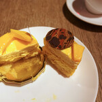 Rue Favart - バニラのババロアとマンゴー