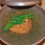 菊乃井 - 鱧のヒロウスの山椒あん、三度豆