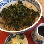 さか本 そば店 - 岩海苔そば