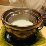 沼田 - 大分無農薬栽培米炊き上がりました。