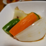 炭火焼肉たけさん亭 - 焼野菜