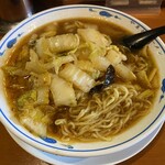 やまとラーメン香雲堂 - 縮れた細麺