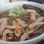 Kahokumeibutsu Nikusoba Dokoro Tachibana - 南支店の冷たい肉そば700円