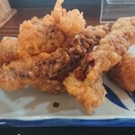 河北名物肉そば処 立花 - 南支店のゲソ天単品300円