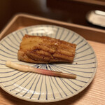 あさば - 穴子黒米鮨