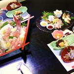 カーサ・タケダ - 夕飯の一部（最初に提供されていたもの