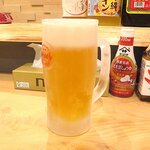 沖縄料理 しまんちゅ - オリオン生ビール（中）