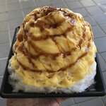 菓子・茶房 チェカ - かき氷（プリン）750円
