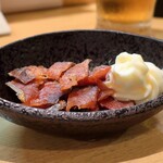 鉄板居酒屋OHANA - 鮭とば