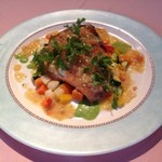 レストラン ルボワール - 大皿料理のコース  魚料理