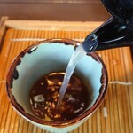 和食処　田舎家 - そば湯