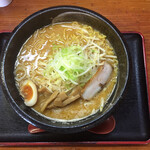 麺場 もっけい - もっけい味噌、上方から。