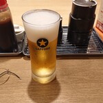 牛カツ京都勝牛  - 生ビール