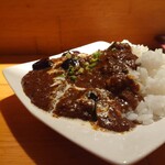 sakanaya - 茄子とひき肉のカレー(ハーフ)