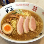 華壱 - 冷やし鴨そば（白醤油）