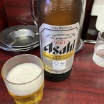 Banraiken - ビール大瓶。アサヒ　スーパードライ