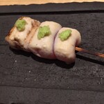焼き鳥 とりら - レアなささみ