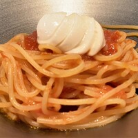 イタリア料理 スペランツァ - 水牛モッツァレラのトマトソース スパゲティー