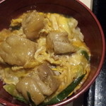 洛中おうどん げた屋 - 親子丼　小550円