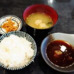 Hayami - ★お味噌汁・ご飯・漬物・てんつゆ