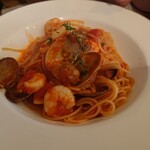アチェーロ - 魚介類のトマトソース