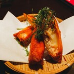 焼鳥ダイニング いただきコッコちゃん - 道産明太子の鶏チーズ春巻き