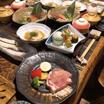 Hannari Izu Kougen - 8月の夕飯　部屋食