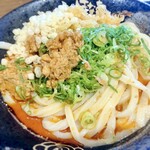 はなまるうどん - 白ごま担々(中)　アップ