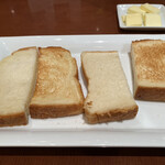 ホシヤマ珈琲店 - トーストセット