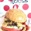 ROSE ROULE - デラックスプラチナローズバーガー。