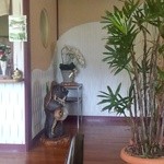 竹林 - 左手が厨房