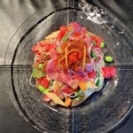 K.Cダイニング - 雫石の夏野菜の冷製パスタ