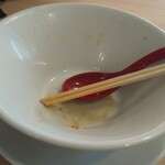 麺屋 琥珀 - 旨くてスープまで全て飲み干し！この数日後健康診断(怖)！