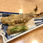 久富 - イワシの天ぷら。おいひ〜